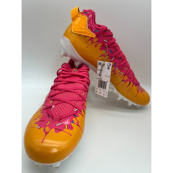 Adidas Freak 22 X The Simpsons Donut GW1792 Football Cleats Men's Size 10.5 - Picture 14 of 16